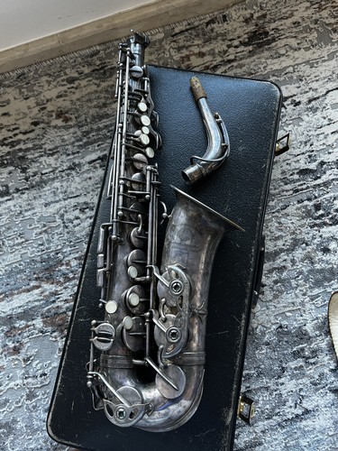 Vintage silver plate selmer - silver,