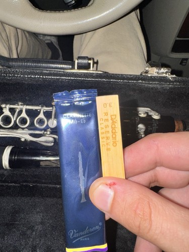 Selmer usa clarinet case - eb, w/