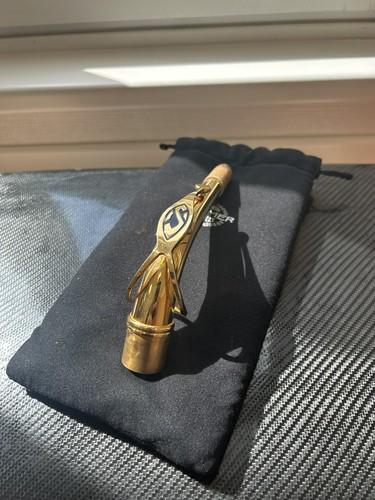 Selmer gold plated neck - selmer, gold-plated